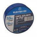 ▷ Cinta Aislante Eléctricista Azul. - Pack 10 uds