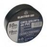 ▷ Cinta Aislante Eléctricista Negra. - Pack 10 uds