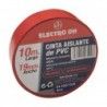 ▷ Cinta Aislante Eléctricista Roja - Pack 10 uds
