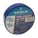 ▷ Cinta Aislante Eléctricista Azul. 20 Metros - Pack 10 uds