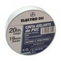 ▷ Cinta Aislante Eléctricista Blanca. 20 Metros - Pack 10 uds