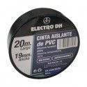 ▷ Cinta Aislante Eléctricista Negra. 20 Metros - Pack 10 uds