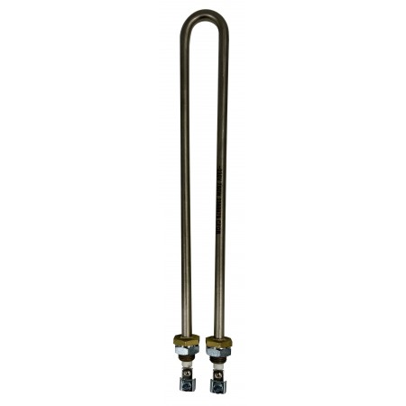 Resistencia forma U para aire ESCOCLIMA U-005 con racores latón 2000W longitud 680mm