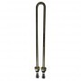Resistencia forma U para aire ESCOCLIMA U-005 con racores latón 2000W longitud 680mm