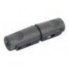 ▷ Porta-Fusibles Aéreo Baquelita Negro 5X20 - Pack 10 uds