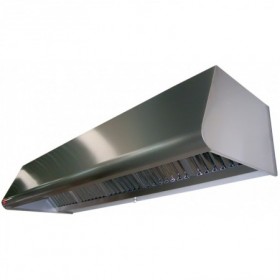 Campana industrial MUNDOFAN SIGMA central 6000x2100x950mm 24 filtros plein compensada