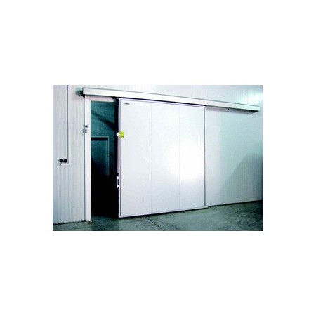 PUERTA CORREDERA IF MARCO AL. C/PASO CARRET. PARA PANEL CONSERV. INOX/INOX 260x200