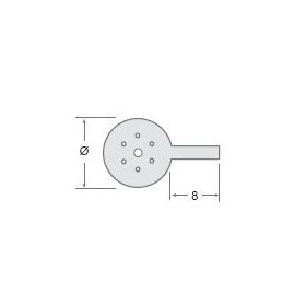 ROLLO 25 METROS BURLETE ESPUMA FORRADA 10mm METRO LINEAL 23/10