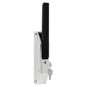 CIERRE AUTOMATICO VERTICAL CROMADO MANETA ZAMAK CON LLAVE G-685CR/3