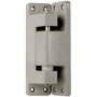Bisagra vertical mod. I-211 gris con rampa apertura derecha