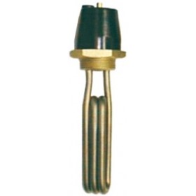 Resistencia eléctrica de inmersión con tapón T007 2000W 230VAC 1-1/4" 350mm