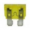 ▷ Fusible A Lámina 20A. Color Amarillo. - Pack 100 uds