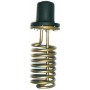 Resistencia eléctrica de inmersión con copa sumergida centrada C012 3000W 230VAC 1/2" Ø73x330mm