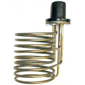 Resistencia eléctrica de inmersión con copa sumergida trifásica C303 4500W 400VAC 1/2" Ø170x330mm