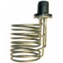 Resistencia eléctrica de inmersión con copa sumergida trifásica C303 4500W 400VAC 1/2" Ø170x330mm