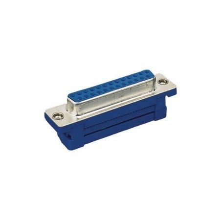 ▷ Conector D - Sub Para Cable Plano 25Vias. Hembra  | Ferreidea