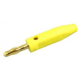 ▷ Banana 4 Mm. Color Amarillo. | Ferreidea