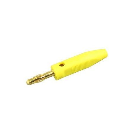 ▷ Banana 4 Mm. Color Amarillo. | Ferreidea