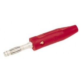 ▷ Banana 4 Mm. Color Rojo. - Pack 20 uds