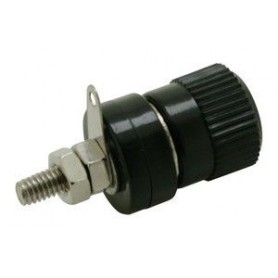 ▷ Borne 30 A. Color Negro. - 09.072/N - Pack 25 uds