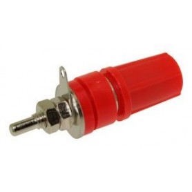 ▷ Borne 30 A. Color Rojo. - 09.074/R - Pack 25 uds