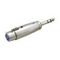 ▷ Adaptador Hembra 3 Contactos A Macho St. 6.35 - Pack 5 uds