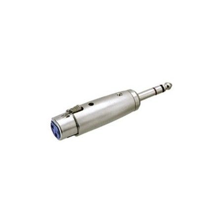 ▷ Adaptador Hembra 3 Contactos A Macho St. 6.35 - Pack 5 uds
