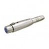 ▷ Adaptador Hembra 3 Contactos Jack Hembra Mono - Pack 5 uds