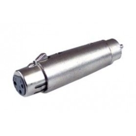 ▷ Conector Hembra 3C A Hembra Rca - Pack 5 uds