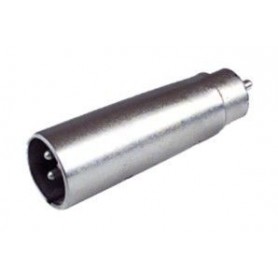 ▷ Adaptador Micrófono Macho 3 Contactos A Macho Rca - Pack 5 uds