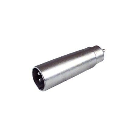 ▷ Adaptador Micrófono Macho 3 Contactos A Macho Rca - Pack 5 uds