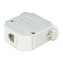 ▷ Adaptador Db25 Hembra 8P8C - Pack 5 uds