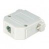 ▷ Adaptador Db25 Hembra 8P8C - Pack 5 uds