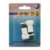 ▷ Conector Tv 1 Macho + 1 Hembra Blister. | Ferreidea
