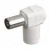 ▷ Conector Tv Hembra Acodado/Bisagra Blist | Ferreidea