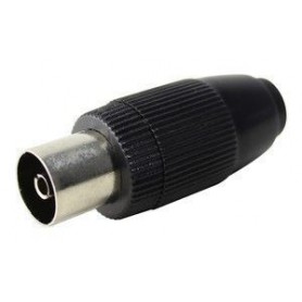 ▷ Conector Hembra Negro 10.534/N - Pack 25 uds