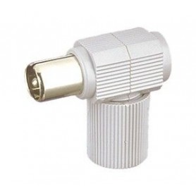 ▷ Conector Macho Blanco - Pack 25 uds