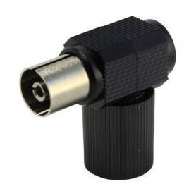 ▷ Conector Hembra Negro - Pack 25 uds