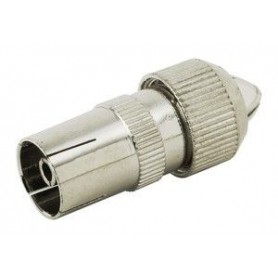 ▷ Conector Pal Hembra Metálico - Pack 10 uds