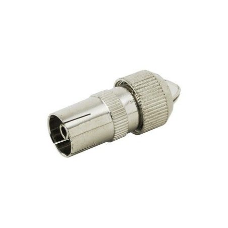 ▷ Conector Pal Hembra Metálico - Pack 10 uds