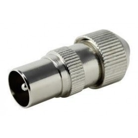▷ Conector Pal Macho Metálico - Pack 10 uds