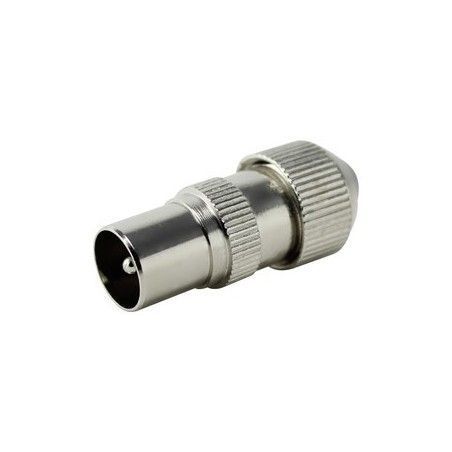 ▷ Conector Pal Macho Metálico - Pack 10 uds
