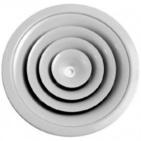 Difusor circular de conos fijos MADELL DCN Ø400 aluminio anodizado