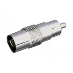 ▷ Adaptador Macho Rca A Tv-Pal Hembra - Pack 20 uds