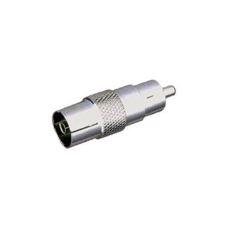 ▷ Adaptador Macho Rca A Tv-Pal Hembra - Pack 20 uds