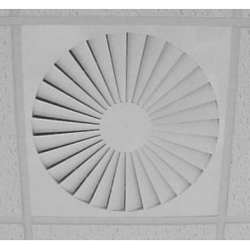 Difusor rotacional de elementos fijos MADEL RXO-S Ø625 lacado blanco