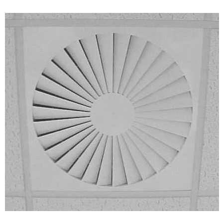 Difusor rotacional de elementos fijos MADEL RXO-S Ø625 lacado blanco