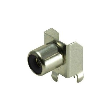 ▷ Base coaxial RCA.Hembra 10.575/N - Pack 50 uds