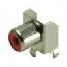 ▷ Base Coaxial Roja - Pack 50 uds