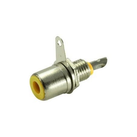 ▷ Base Hembra Rca. Color Amarillo - Pack 25 uds